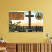 Toile Vue sur le monument de Serra, Vieux San Diego (Insitu(Salon))