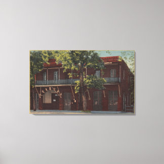 Toile Vue sur le Old Fallon Hotel & Theater (1860)