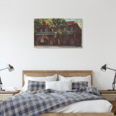 Toile Vue sur le Old Fallon Hotel & Theater (1860) (Insitu(Chambre))