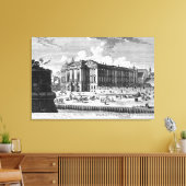 Toile Vue sur le Palais Trautson construit pour le comte (Insitu(Salon))