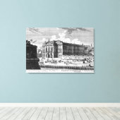 Toile Vue sur le Palais Trautson construit pour le comte (Insitu (Plancher de Bois))