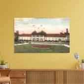 Toile Vue sur le pavillon de baignade (Insitu(Salon))