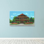 Toile Vue sur le Pavillon Highland Park (Insitu (Plancher de Bois))