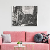 Toile Vue sur le péristyle du palais de (Insitu(Salon))