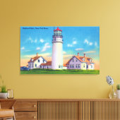 Toile Vue sur le phare de Highland (Insitu(Salon))