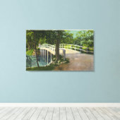 Toile Vue sur le pont Old North (Insitu (Plancher de Bois))