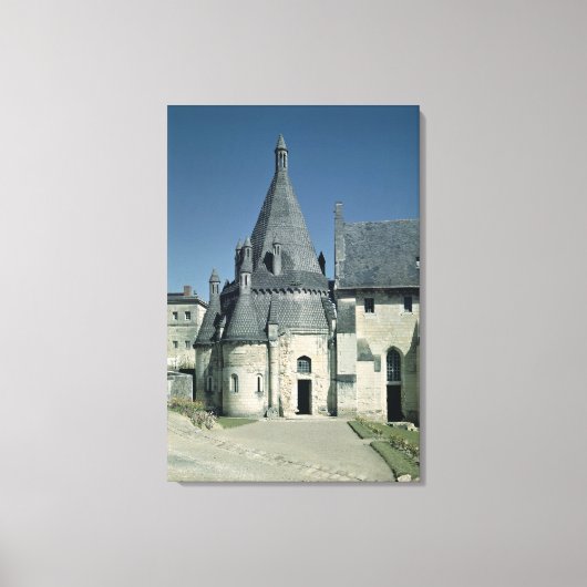 Toile Vue sur le Tour d'Evrault (Recto)
