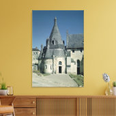 Toile Vue sur le Tour d'Evrault (Insitu(Salon))