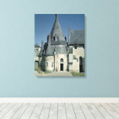 Toile Vue sur le Tour d'Evrault (Insitu (Plancher de Bois))