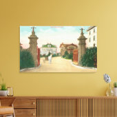 Toile Vue sur l'entrée de la terrasse Presidio (Insitu(Salon))