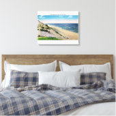 Toile Vue sur les dunes de sable et la plage (Insitu(Chambre))