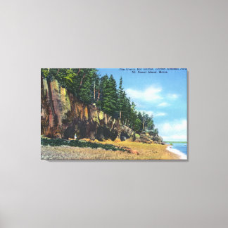 Toile Vue sur les fours à Bar Harbour