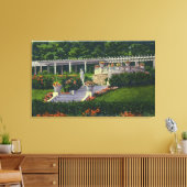 Toile Vue sur les jardins de Yaddo (Insitu(Salon))