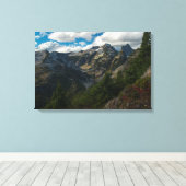 Toile Vue sur les lacs Middle et Lower Thornton (Insitu (Plancher de Bois))