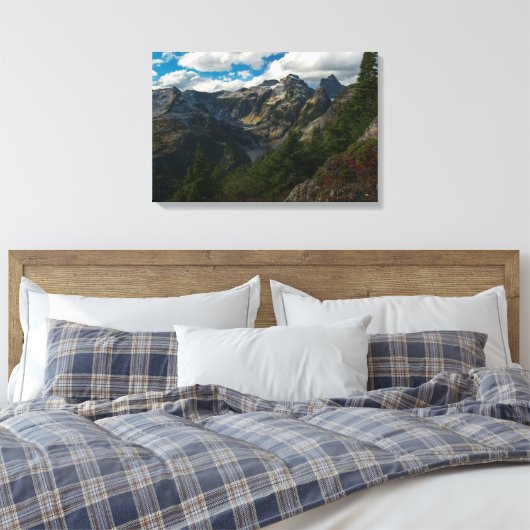 Toile Vue sur les lacs Middle et Lower Thornton (Insitu(Chambre))