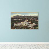 Toile Vue sur l'hôtel Huntington (Insitu (Plancher de Bois))