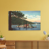 Toile Vue sur l'île au trésor (Insitu(Salon))