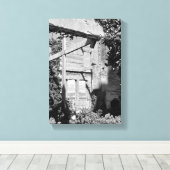 Toile Vue sur l'île d'Alcatraz (Insitu (Plancher de Bois))