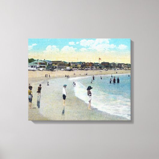 Toile Vue sur Long Beach et Cape Ann (Recto)