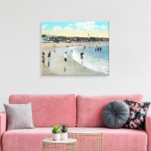 Toile Vue sur Long Beach et Cape Ann (Insitu(Salon))