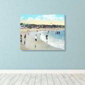 Toile Vue sur Long Beach et Cape Ann (Insitu (Plancher de Bois))