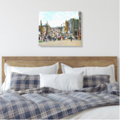 Toile Vue sur l'Ouest depuis Holly Street (Insitu(Chambre))