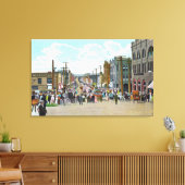 Toile Vue sur l'Ouest depuis Holly Street (Insitu(Salon))