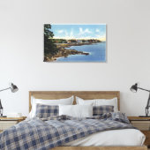 Toile Vue sur Ocean Point, Maisons en bord de mer (Insitu(Chambre))