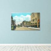 Toile Vue sur Park Street, Street CarAlameda, CA (Insitu (Plancher de Bois))