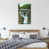 Toile Vue sur Split Rock Falls et Bridge (Insitu(Chambre))