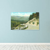 Toile Vue sur Spruce Hill avant Keene Valley (Insitu (Plancher de Bois))