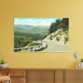 Toile Vue sur Spruce Hill avant Keene Valley (Insitu(Salon))