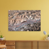 Toile Vue tridimensionnelle du paysage (Insitu(Salon))