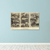 Toile Vues, La Grande, Oregon (Insitu (Plancher de Bois))