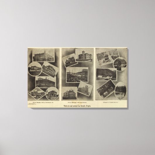Toile Vues, La Grande, Oregon (Recto)
