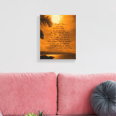 Toile Vues Mariage Sunset (Insitu(Salon))