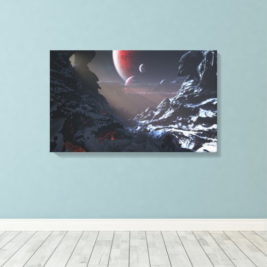 Toile Vulcain (neige) (Insitu (Plancher de Bois))