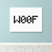 Toile W00F [Sons animaux de léopards] (Insitu (Plancher de Bois))