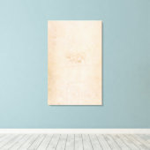 Toile W.54 Étude d'un dragon (Insitu (Plancher de Bois))