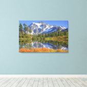 Toile WA, zone de loisirs Heather Meadows, Mt. (Insitu (Plancher de Bois))