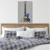 Toile Waccna de guitare 4 16x24 (40x60cm) (Insitu(Chambre))
