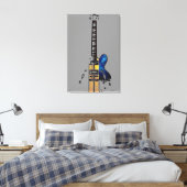 Toile Waccna de guitare 4 24x36 (60x90cm) (Insitu(Chambre))