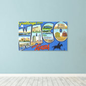 Toile Waco, TexasScènes de grandes lettresWaco, TX 2 (Insitu (Plancher de Bois))