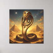 Toile Wadjet – Egyptian Cobra Goddess (Recto)