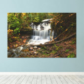 Toile Wagner Falls in Autumn (Insitu (Plancher de Bois))