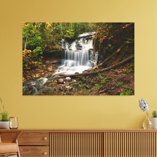 Toile Wagner Falls in Autumn (Insitu(Salon))
