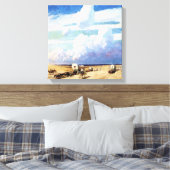 Toile "Wagons couverts" Art occidental par NC Wyeth (Insitu(Chambre))