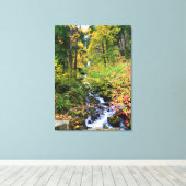 Toile Wahkeena Falls, gorge de Columbia, Oregon (Insitu (Plancher de Bois))