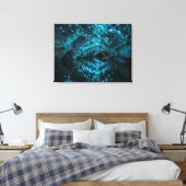 Toile Waitomo Glowworm Galaxy - Bioluminescent Cave Refl (Insitu(Chambre))