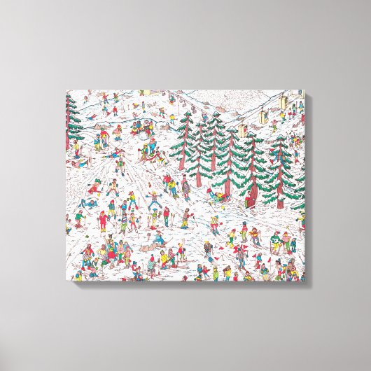 Toile Waldo Cartoon Premium Wrapped (Gloss) (Recto)